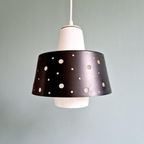 Duo Scandinavische Opaline Hangers, Jaar 60 thumbnail 11