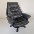 Hans Bratrrud Voor Hove Möbler Vintage Zweedse Fauteuil. thumbnail 2