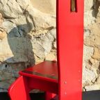 Keith Haring Kinderstoel / Decoratief Object Rood (nieuw!) thumbnail 11