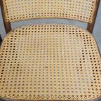 Set Van 2 Tijdloze En Charmante Bistro Stoeltjes In De Stijl Van Thonet Met Uniek Houten Frame thumbnail 7