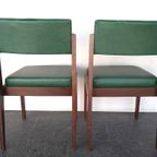 2x Teakhouten Stoelen Scandinavisch ( Set ) thumbnail 2