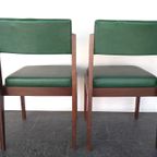 2X Teakhouten Stoelen Scandinavisch ( Set ) thumbnail 2