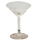 Vintage Cocktail / Martini Glas Mooi Geetst Patroon thumbnail 3
