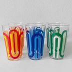 Retro Limonadeglazen 1970’s Grafisch thumbnail 6