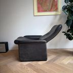 De Sede Ds-50 | Donkerbruine Leren Fauteuil – Swiss Design thumbnail 4