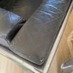 Vintage Leren Bankstel (fauteuil + 2zits Bank) thumbnail 9