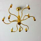 Set Of Two Brass Chandeliers thumbnail 9