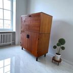 Vintage Kast / Secretaire / Barkast Pastoe Made To Measure thumbnail 2