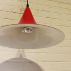 Vintage Heksenhoed Lamp Hanglamp, Rood thumbnail 10