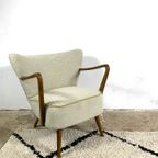 Mid Century Club Chair Boucle thumbnail 4