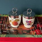 Royal Worcester Vintage Set Coddlers Eierkokers thumbnail 10