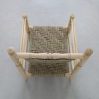 Vintage Fauteuil Low Rope Chair 1970 thumbnail 10