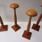 Set Van 4 Houten Hoeden Standaards thumbnail 6