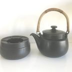 Vintage Goebel Oeslauer Le Rötisseur Theepot Met Theelichtje thumbnail 11