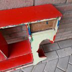 Antiek Keukenrek Houten Regaal Brocante thumbnail 8