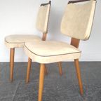 2 Vintage Eetkamerstoelen thumbnail 7