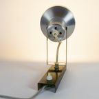 Dutch Design - Anvia Holland - Muurlampje - Spot - Geborsteld Aluminium - 60'S thumbnail 4