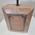 Vintage Roze Marmeren Lamp thumbnail 4