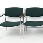 2X Gijs Van Der Sluis Stoelen | Fauteuils Chromen Frame thumbnail 6