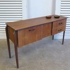 Prachtige Midcentury Retro Vintage Highboard Kastje thumbnail 4