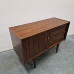 Vintage Dressoir Tv Meubel Platenspeler Kast Wandkast Retro thumbnail 6