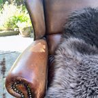 Oorfauteuil Van Schapenleer thumbnail 6