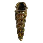 Franse Mid-century Majolica Schelp Sculptuur Keramiek 1950’s thumbnail 9