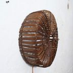 Bamboe Wandlamp Rond Bruin S thumbnail 7