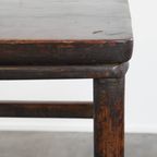 Antieke Chinese Side Table/ Altaar Tafel Uit Begin 1900 Met Een Zeldzame Single Piece Top thumbnail 8