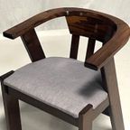 Brutalist Eettafelstoelen Vintage Eetkamerstoelen Prijs P/St thumbnail 3