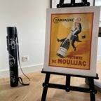 Vicomte De Moulliac - Classic French Poster, 2024, Printed In The Uk thumbnail 2