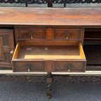 Jacobean Style Carved Oak Sideboard thumbnail 14