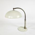 Hala Zeist - H. Th. Busquet - Model P-144 - Tafellamp - Creme - Bauhaus - 1950'S thumbnail 8