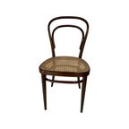 Thonet (Original, Stamped) - No. 14 - Antique Dining Chair With Webbing Seat - Great Condition, M thumbnail 3