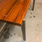 Eettafel "pali" Met Verlengstuk Van Louis Van Teeffelen Voor Wébé 1960. thumbnail 3