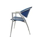 Calligaris - Leer - Eetkamerstoelen Set (2) - Made In Italy - 1990'S thumbnail 2