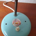 Mooie Vintage Blauwe Bureau Lamp Van Eurolux thumbnail 7