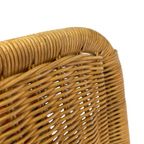 Vintage Rotan Fauteuil - Dirk Van Sliedregt Jaren 60 Design thumbnail 18