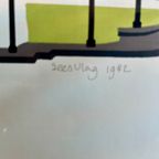 Zeefdruk Op Papier Van Sees Vlag “Huis Den Bosch” thumbnail 5