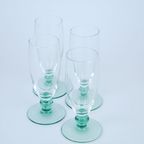 Four Champagne Glasses Flutes thumbnail 2