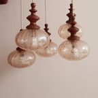 Vintage Teakhouten Cascade Lamp thumbnail 2