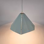 D - L Lampen Holland - Pyramide Hanglamp - Metaal - Wit - 80S thumbnail 7