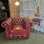 Chesterfield Cresswell Fauteuil - New Red thumbnail 5