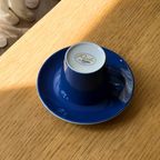 Set Of 2 Cobalt Blue Vintage Cups thumbnail 7