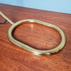 Grote Koperen Bureaulamp, Cosack Leuchten, 1970 thumbnail 10