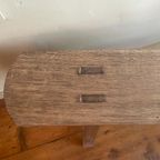 Lange Ranke Bank Kerkbank Eiken 153 Cm. Frans thumbnail 8