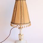 Opaline Glass Table Lamp, 1920S thumbnail 13