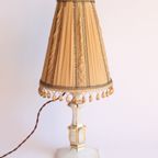 Opaline Glass Table Lamp, 1920S thumbnail 11