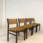 Set Of 4 Vintage Dining Chairs By Martin Visser For 'T Spectrum (1950S/1960S) thumbnail 6