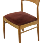 Set Van 4 Niels Bach Stoelen Eetkamerstoelen 'skodsborgskov' Vintage thumbnail 18